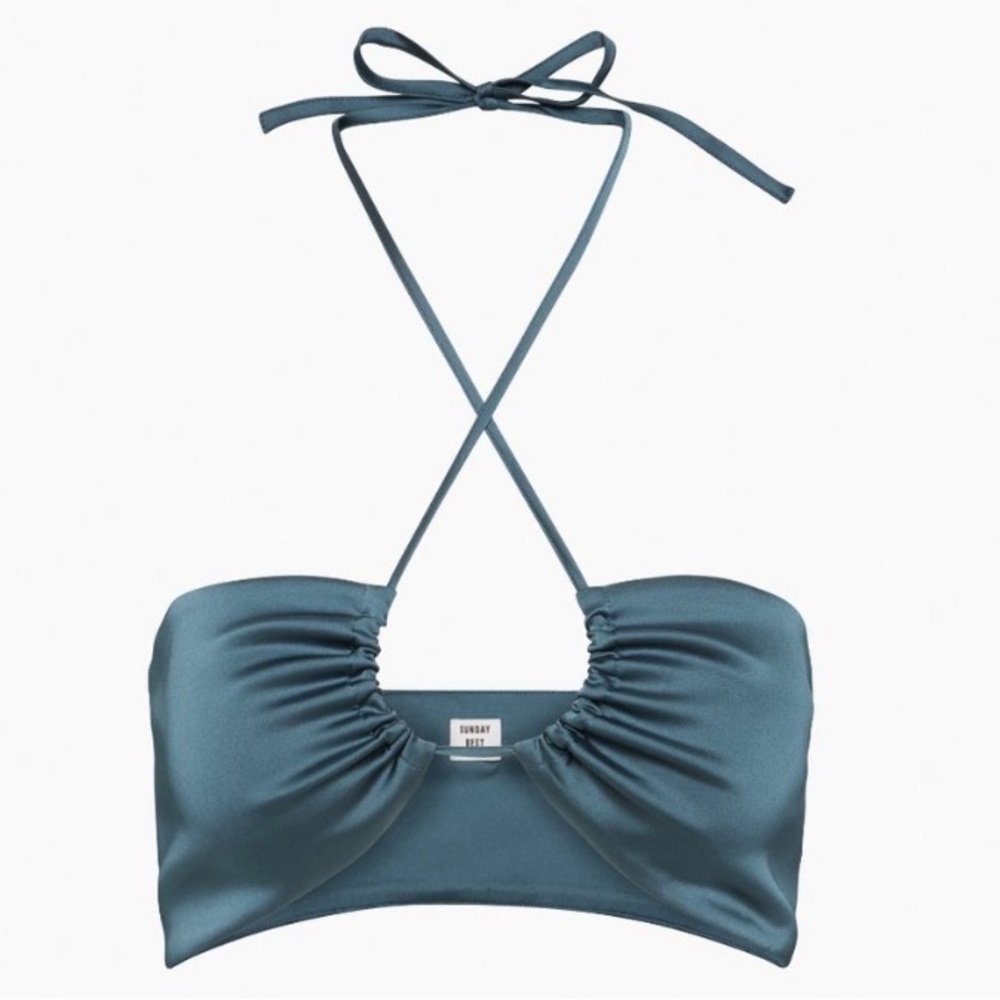 NWT Aritzia Sunday Best Cora Halter Top in Outerspace Cosmos 🚀🛰️⭐️